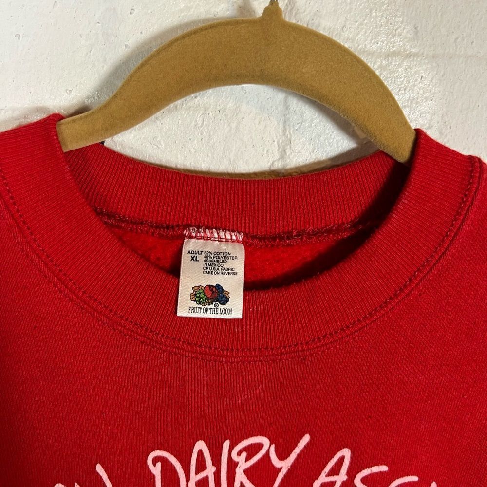 Vintage American Dairy Association Sweatshirt - Picture 7 of 7